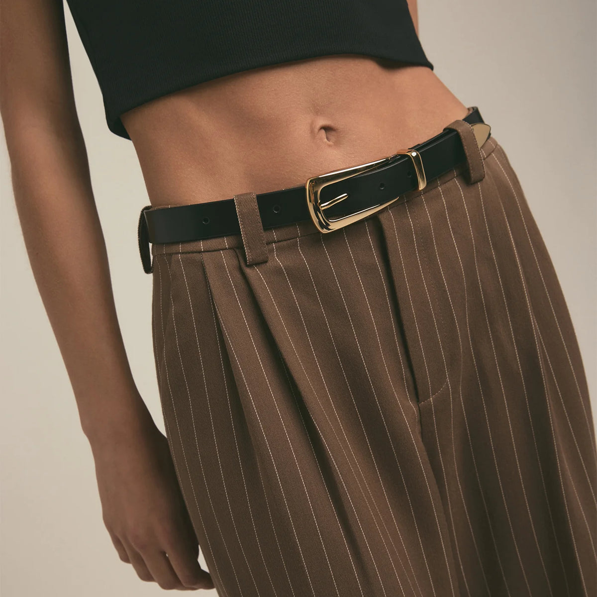 The Statement Belt - Black Gold – Barnett & Co display picture 2
