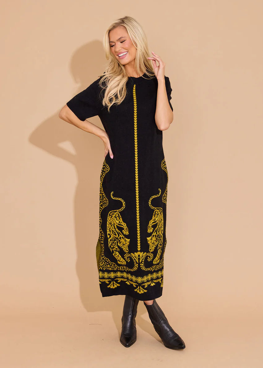 Scout Dress - Pouncing Panther – Barnett & Co.
